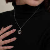 Magic Stone Necklace Collection LABRADORITE GREY 拉长石