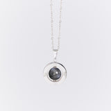 Magic Stone Necklace Collection LABRADORITE GREY 拉长石