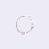 Magic Stone Aura Knot Crystal Bracelet Collection PINK