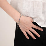 Magic Stone Aura Knot Crystal Bracelet Collection BLUE
