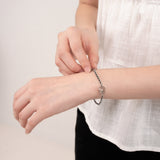 Magic Stone Aura Knot Crystal Bracelet Collection BLACK