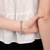 Magic Stone Aura Knot Crystal Bracelet Collection BLACK