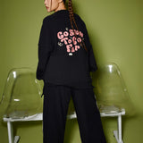 BD Slogan Sweatshirt Collection 2.0 BLACK
