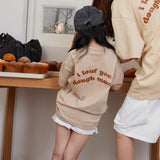 Toast Slogan Kid T-Shirt Collection BEIGE