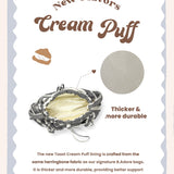 Toast Cream Puff Collection STRIPE DARK GREY