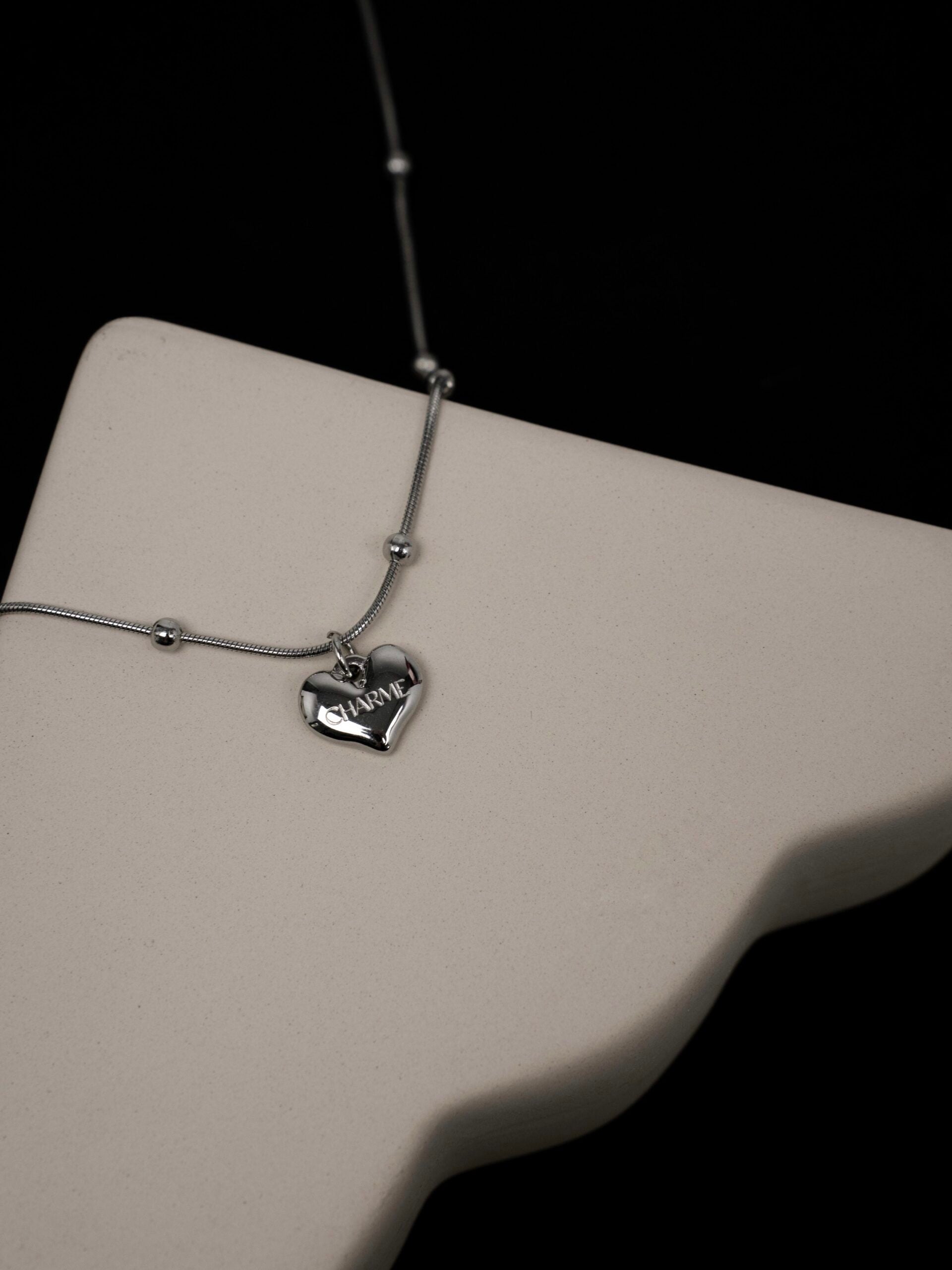 Charmé Necklace Collection LOVE SILVER