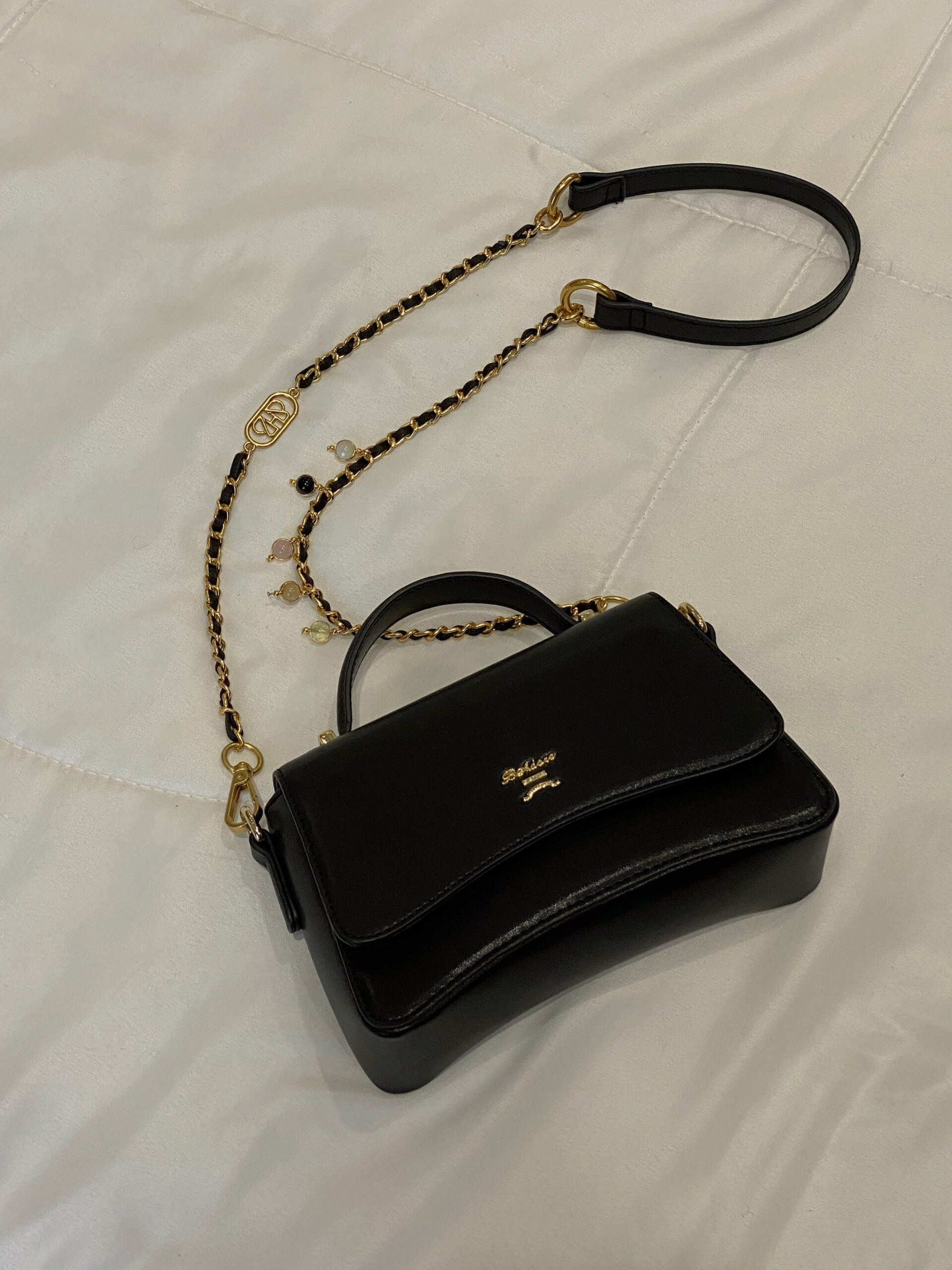 Magic Stone Bag Strap Collection BLACK GOLD