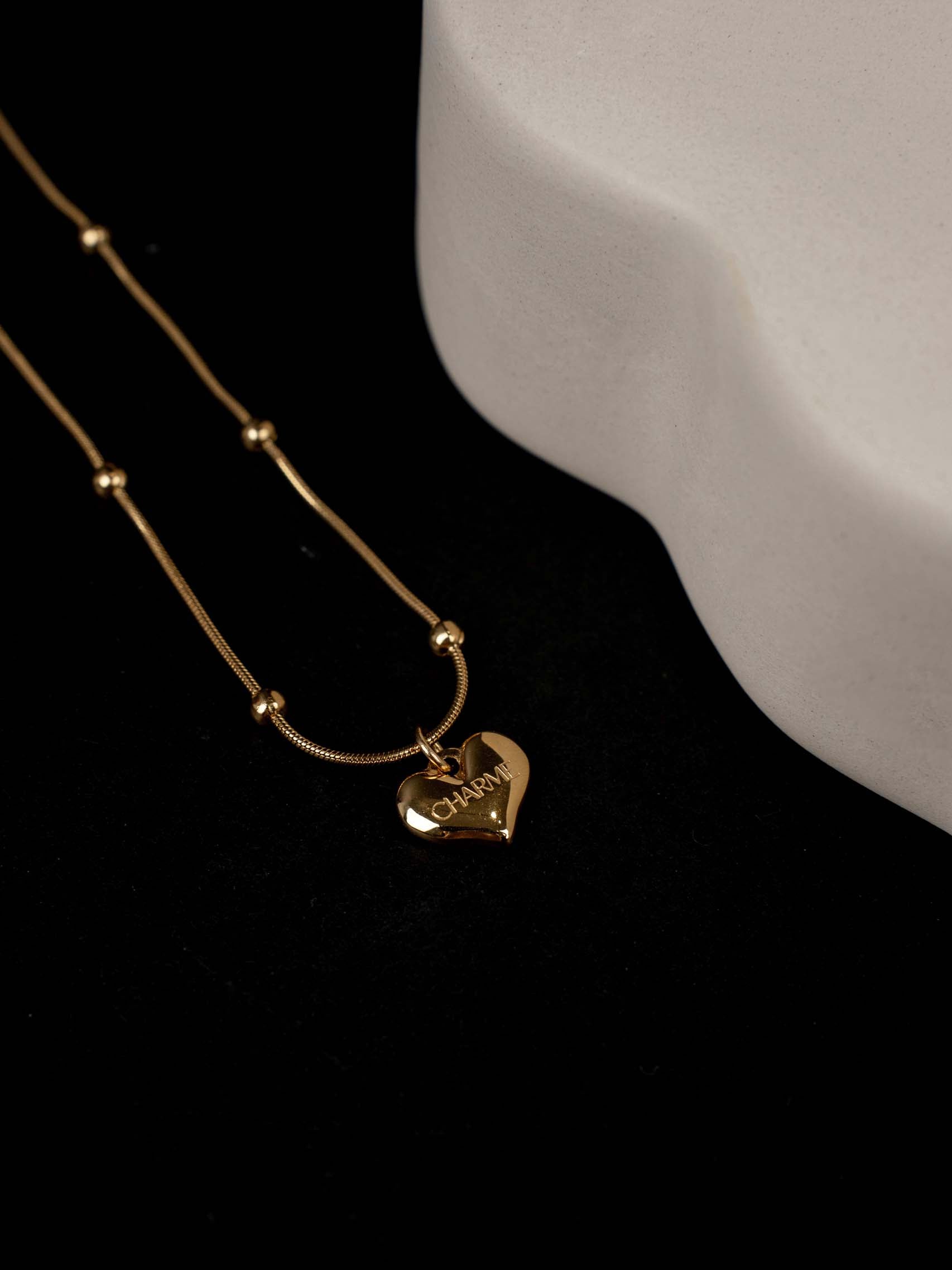 Charmé Necklace Collection LOVE GOLD