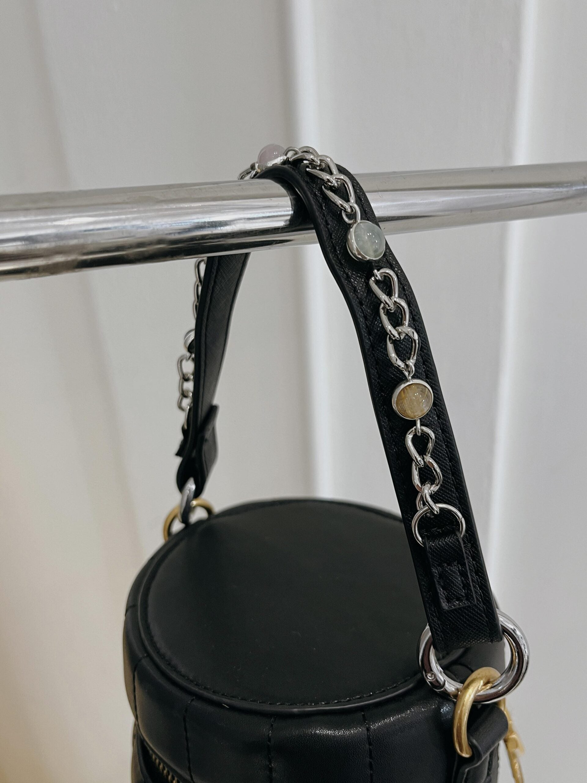Magic Stone Bag Strap Collection BLACK SILVER