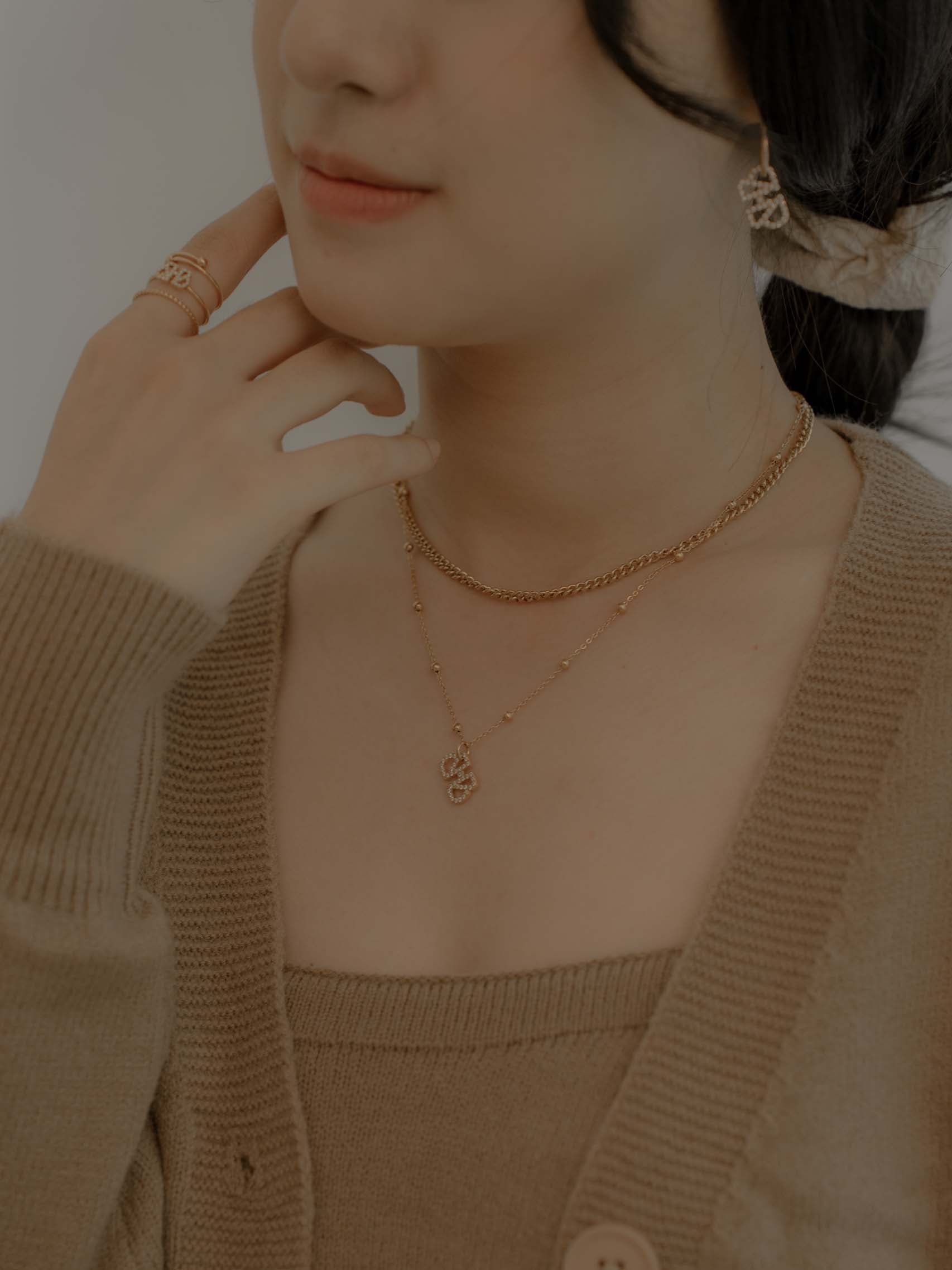 Charmé Earrings Collection DANGLE GOLD