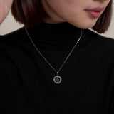 [EM] Magic Stone Necklace Collection LABRADORITE GREY 拉长石