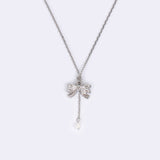 Twinkle Bow Necklace Collection SILVER