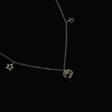 [B.Adore x JE Pong] Magic Stone Necklace Collection BLACK 黑发晶