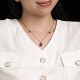 [B.Adore x JE Pong] Magic Stone Necklace Collection BLACK 黑发晶