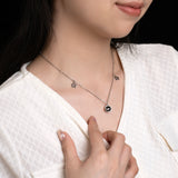 [B.Adore x JE Pong] Magic Stone Necklace Collection BLACK 黑发晶