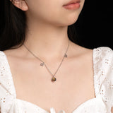 [B.Adore x JE Pong] Magic Stone Necklace Collection YELLOW TIGERITE 金虎眼石