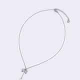 Twinkle Bow Necklace Collection SILVER