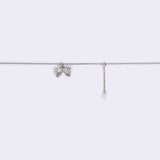 Twinkle Bow Necklace Collection SILVER