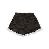 AEIOU Lace Shorts Collection ARMY GREEN