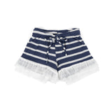 AEIOU Lace Shorts Collection BLUE WHITE