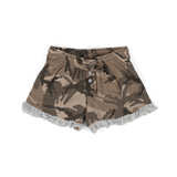 [EM] AEIOU Lace Shorts Collection ARMY KHAKI