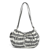 Toast Cream Puff Collection STRIPE DARK GREY