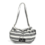 Toast Cream Puff Collection STRIPE DARK GREY