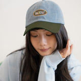 [EM] AEIOU Cap Collection JEANS BLUE
