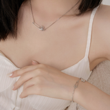 Charmé Gleam Necklace Collection SILVER