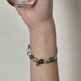 Magic Stone Lucky Gourd Crystal Bracelet Aventurine 东菱玉