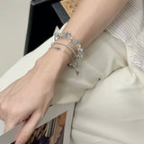 Magic Stone Lucky Gourd Crystal Bracelet Aquamarine 海蓝宝