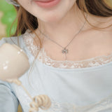 Twinkle Bow Necklace Collection SILVER