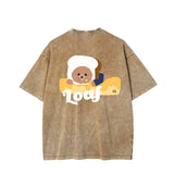 Toast Loaf Adult T-Shirt Collection KHAKI