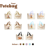 [B-Point Reward] Toast Tote Bag Collection RANDOM COLOUR