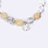 Magic Stone Lucky Gourd Crystal Bracelet Golden Rutilated Quartz 金发晶