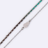 Magic Stone Lucky Gourd Knot Bracelet GREEN