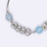 Magic Stone Lucky Gourd Crystal Bracelet Aquamarine 海蓝宝