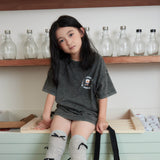 Toast Logo Kid T-Shirt Collection DARK GREY