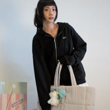 AEIOU Jacket Collection BLACK