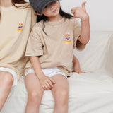 Toast Slogan Kid T-Shirt Collection BEIGE