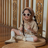 Toast Loaf Kid T-Shirt Collection LIGHT KHAKI