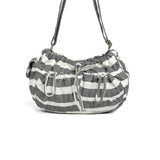 Toast Cream Puff Collection STRIPE DARK GREY