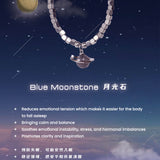 Magic Stone Phone Charm Blue Moonstone 月光石