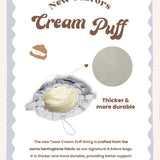Toast Cream Puff Collection STRIPE GREY BLUE