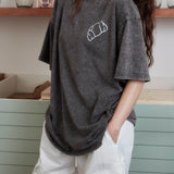 Toast Slogan Adult T-Shirt Collection GREY
