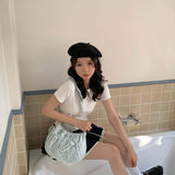 Toast Cream Puff Collection ASH BLUE