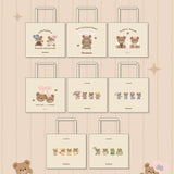Bean & Beanie Friends Tote Bag (RANDOM COLOUR)