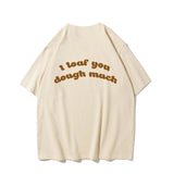 Toast Slogan Adult T-Shirt Collection LIGHT BEIGE