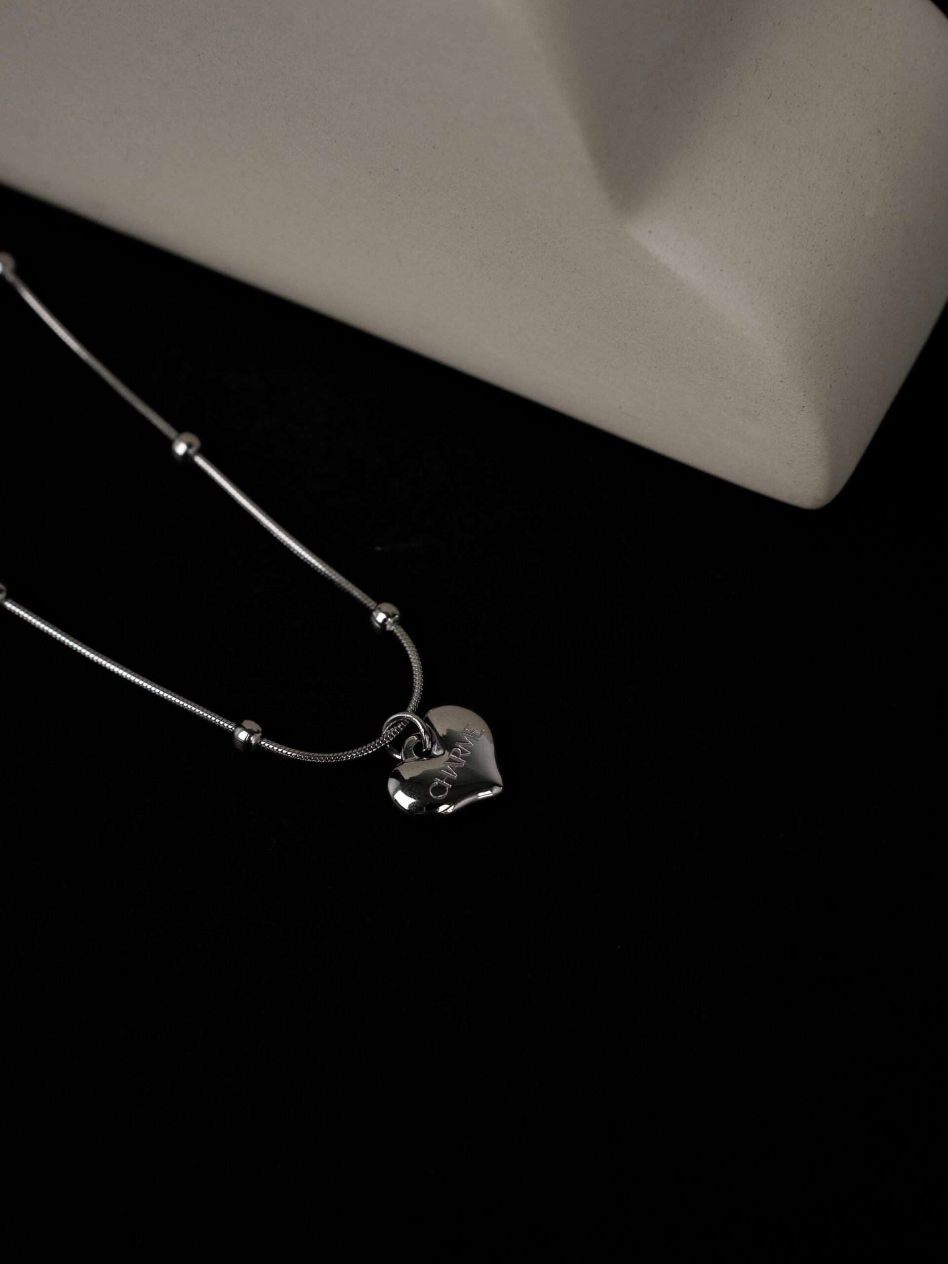 Charmé Necklace Collection LOVE SILVER