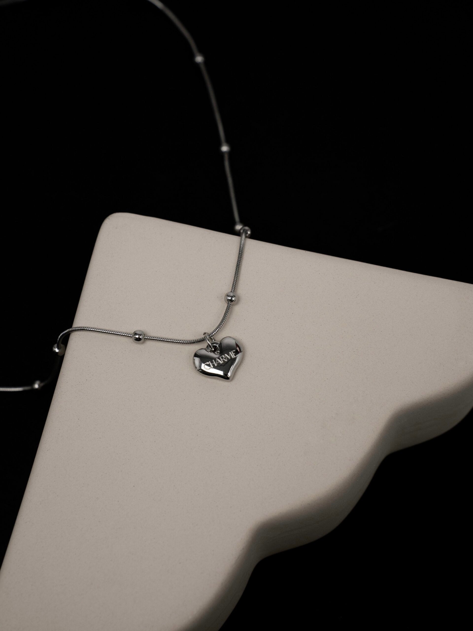 Charmé Necklace Collection LOVE SILVER